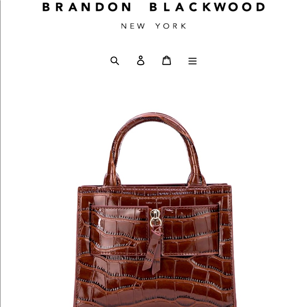 Brandon Blackwood Kuei Chocolate Brown Croc